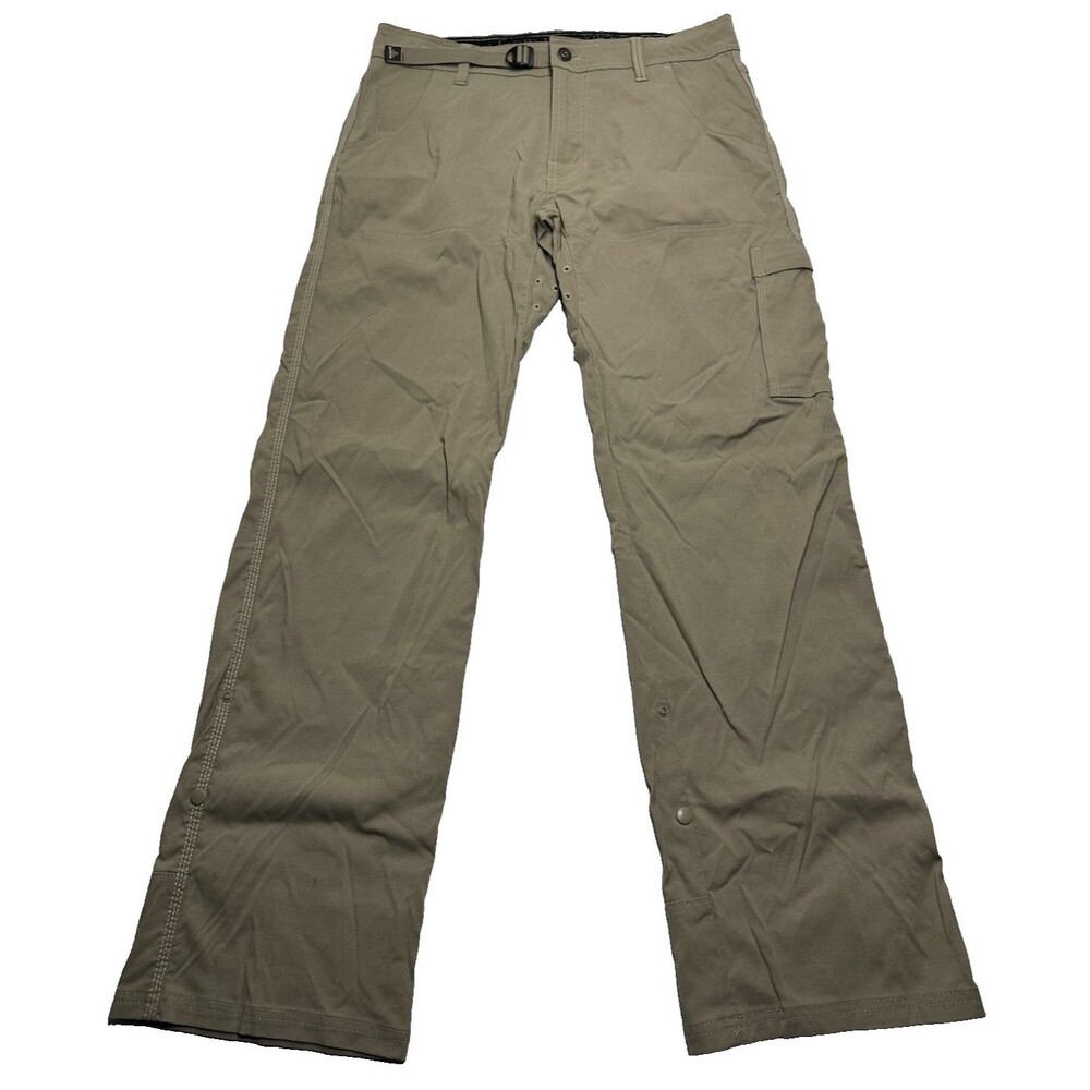Men's Prana Stretch Zion Pant Size 32 x 32 Khaki #M4ST32116
